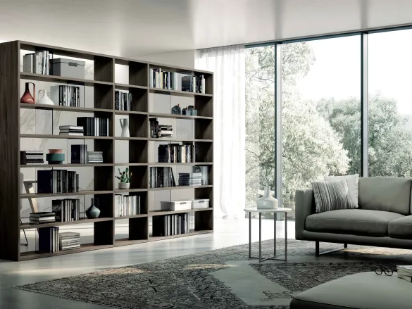 Libreria sospesa Shell Wall Spagnol Mobili